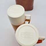 Set of 2 Vintage Thermoses in their case