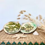 Decorative plates signed fish décor