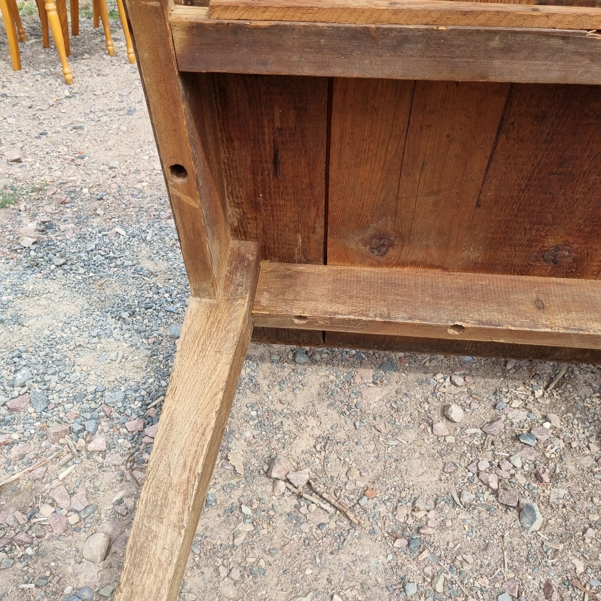 Farm table length 168 cm