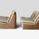 2 fauteuils vintage Cor "Ambo" verts de Jo Otterpohl