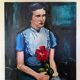Portrait d'une jeune fille réalisé par l'artiste Cristina Barr