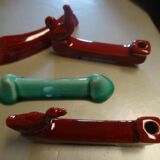 Set of 4 ceramic knife holders