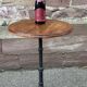 Vintage coffee pedestal table