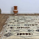 Handmade Moroccan Berber rug 254 X 144 CM