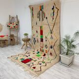 Moroccan berber carpet 267x143cm