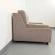 Vintage wool fabric armchair from the 1970s.