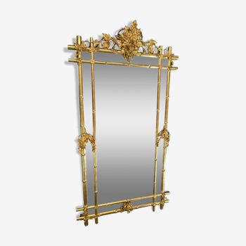 Exceptional mirror from the 1900s Height 218 Width 118 very good condition