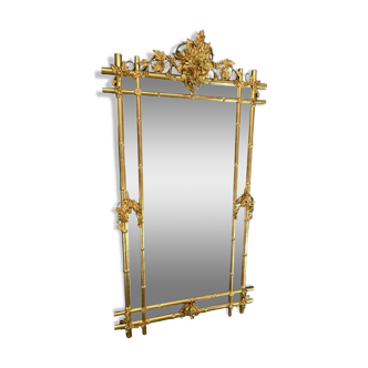 Exceptional mirror from the 1900s Height 218 Width 118 very good condition
