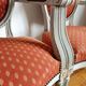 Pair of Louis XVI medallion cabriolet armchairs