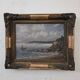Oil on canvas - Navy - Old painting