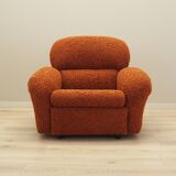 Orange armchair, Italian design, 1970s, production: Italy