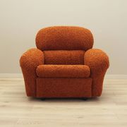 Orange armchair, Italian design, 1970s, production: Italy