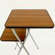 Metal and formica projector support, vintage 60s and 70s
