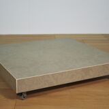 Table basse en céramique et verre, 2000