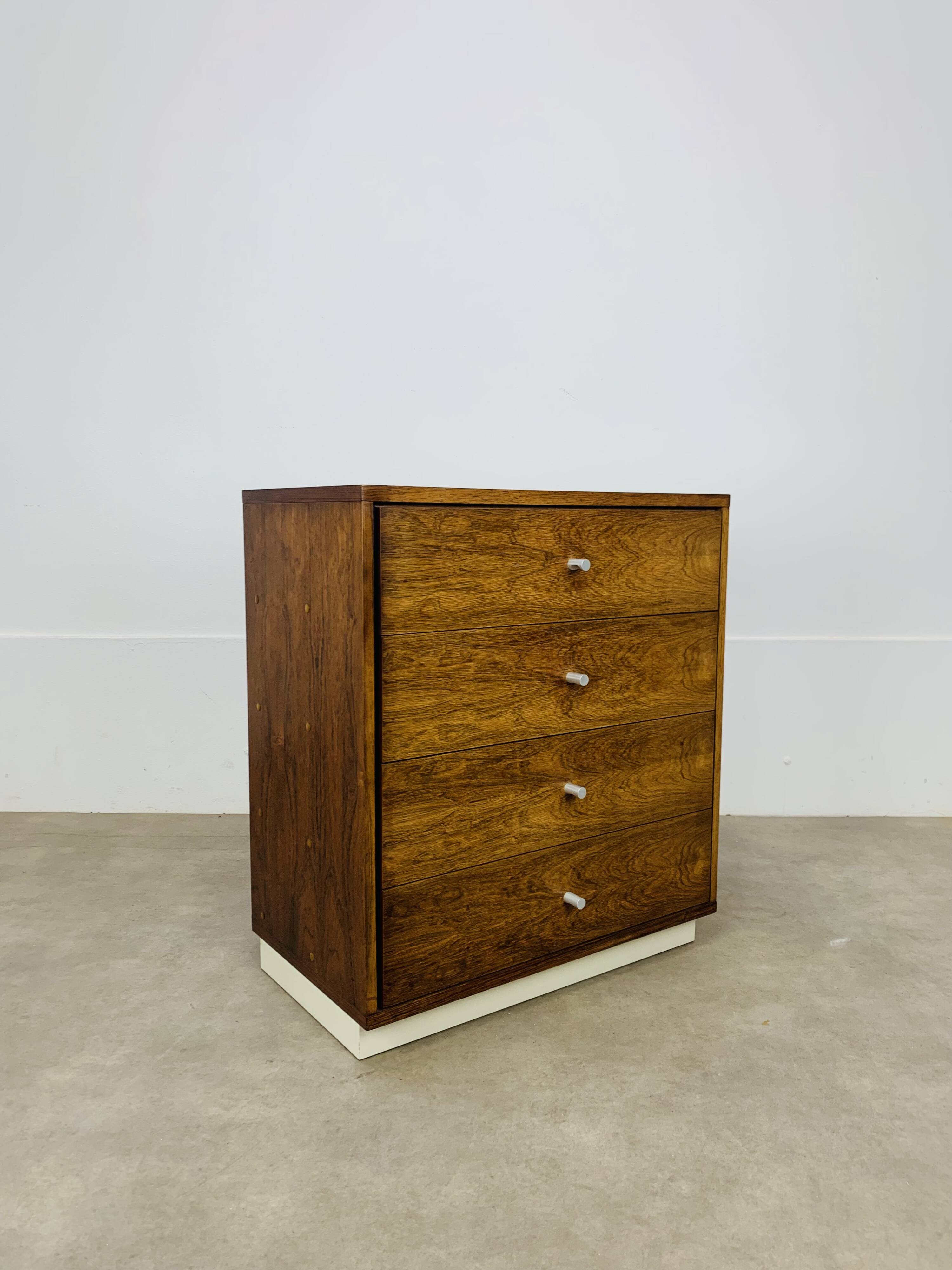 Rosewood chest of drawers from the 70s
