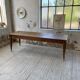 Oak farmhouse table