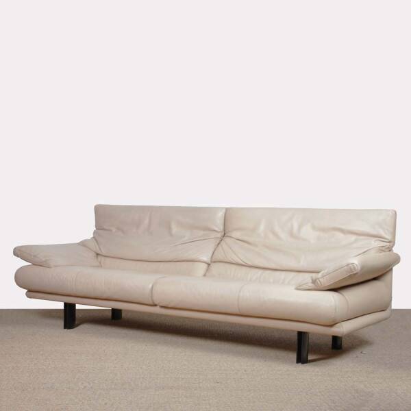 Alanda leather sofa by Paolo Piva for B&B Italia, 1980s