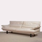 Alanda leather sofa by Paolo Piva for B&B Italia, 1980s