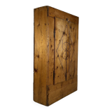 Authentic mountain cabinet furniture, jam maker, folk art, Savoie