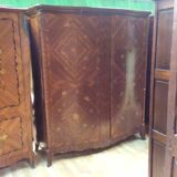 Rosewood marquetry cabinet