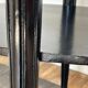 Gueridon console bois noir art déco
