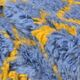 Blue Boujad Carpet from Morocco - 248 x 147 cm
