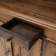 Early 18th Century Vitrine Cabinet in oak, Germany