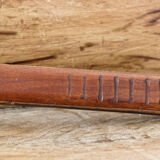 Palm, teak and mahogany game racket