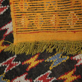 Hand made oriental carpet area rug 100x137cm