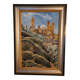 Oil painting by Hans Lindén / 1938 / San Gimignano, Italy
