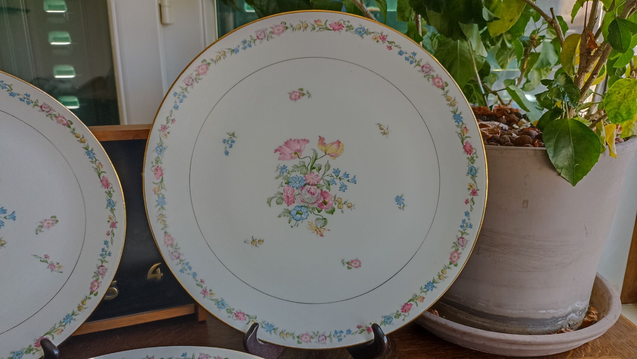 3 serving dishes in Limoges porcelain - Porcelaine limousine