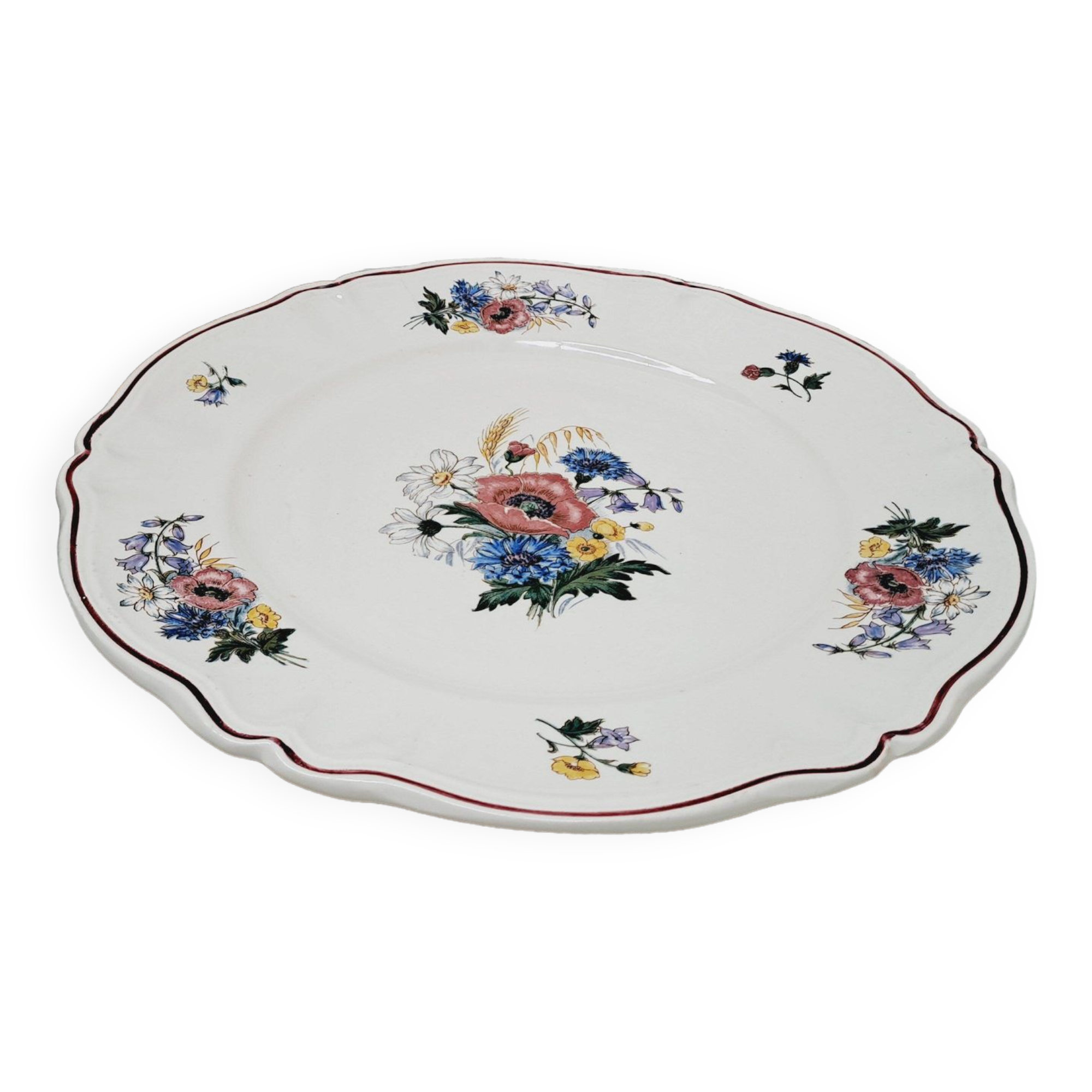 Sarreguemines round dish