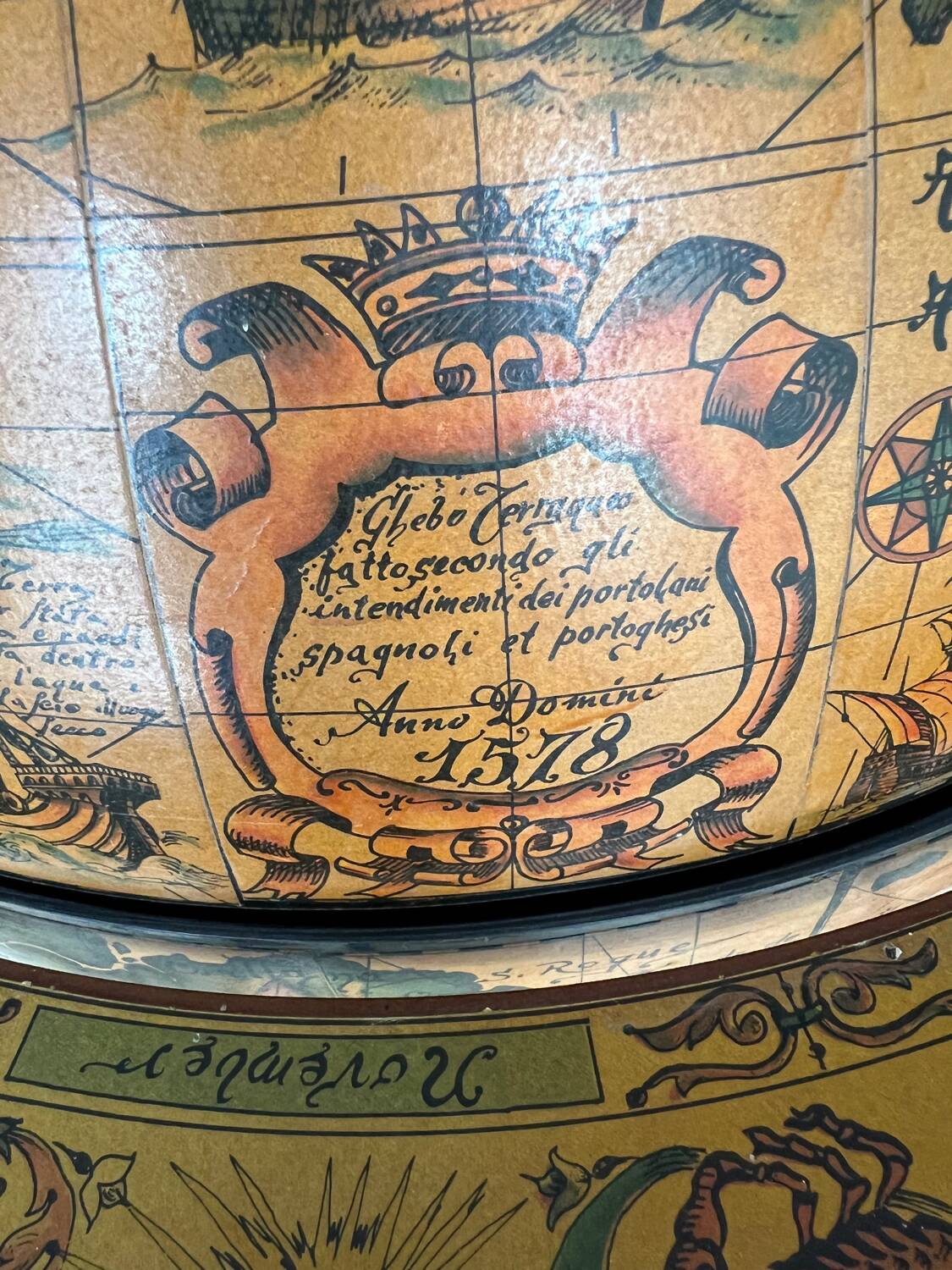 Vintage globe bar 1960