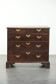 Antique English oak chest of drawers  from the late 18th century
