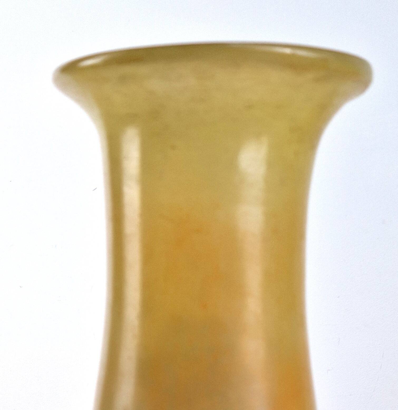 Vase art nouveau signé LEG ( Legras)
