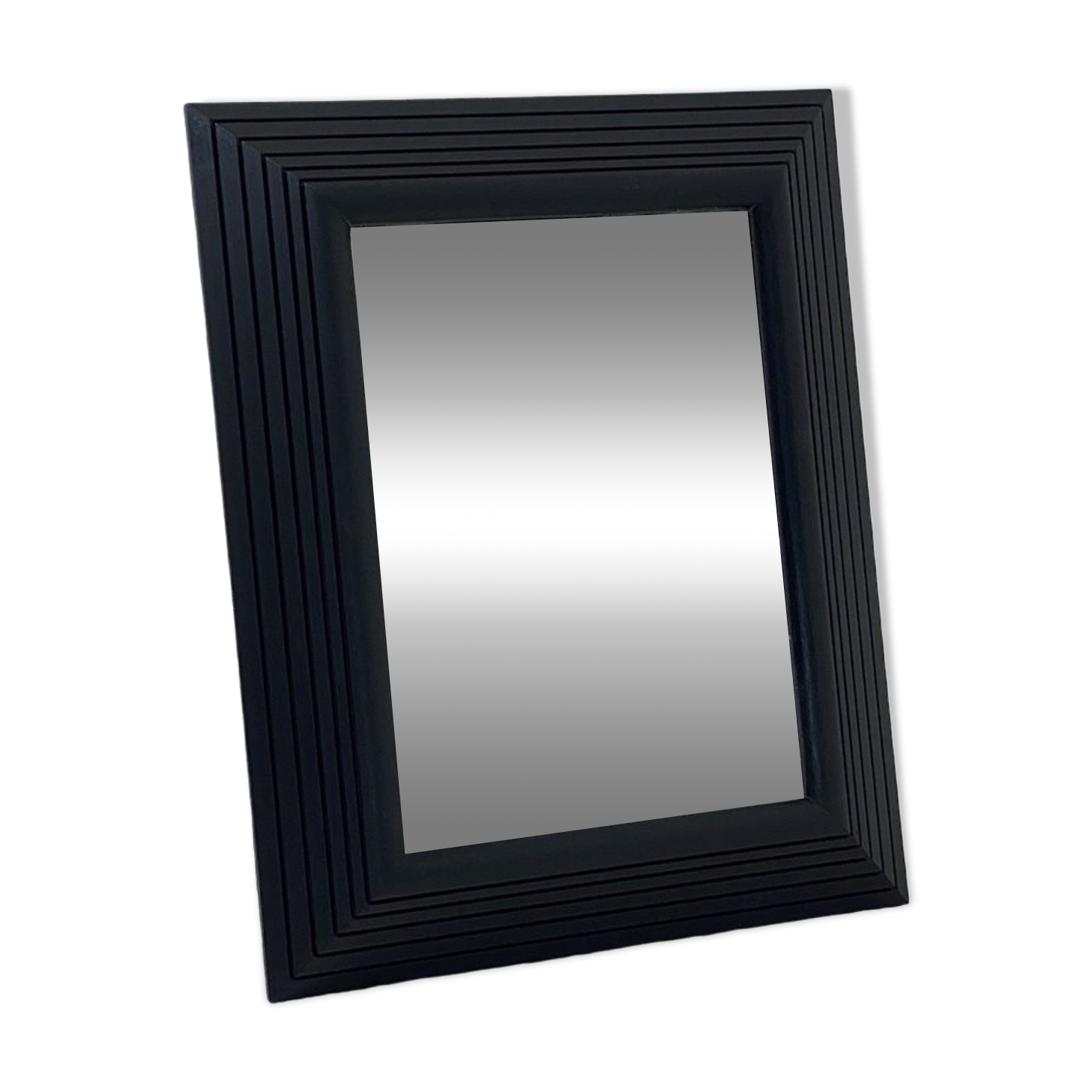 Mirror 40s wood frame in relief