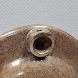 Wall-mounted candlestick in grayish colors, Danish and from the 1970s-80s.