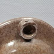 Wall-mounted candlestick in grayish colors, Danish and from the 1970s-80s.