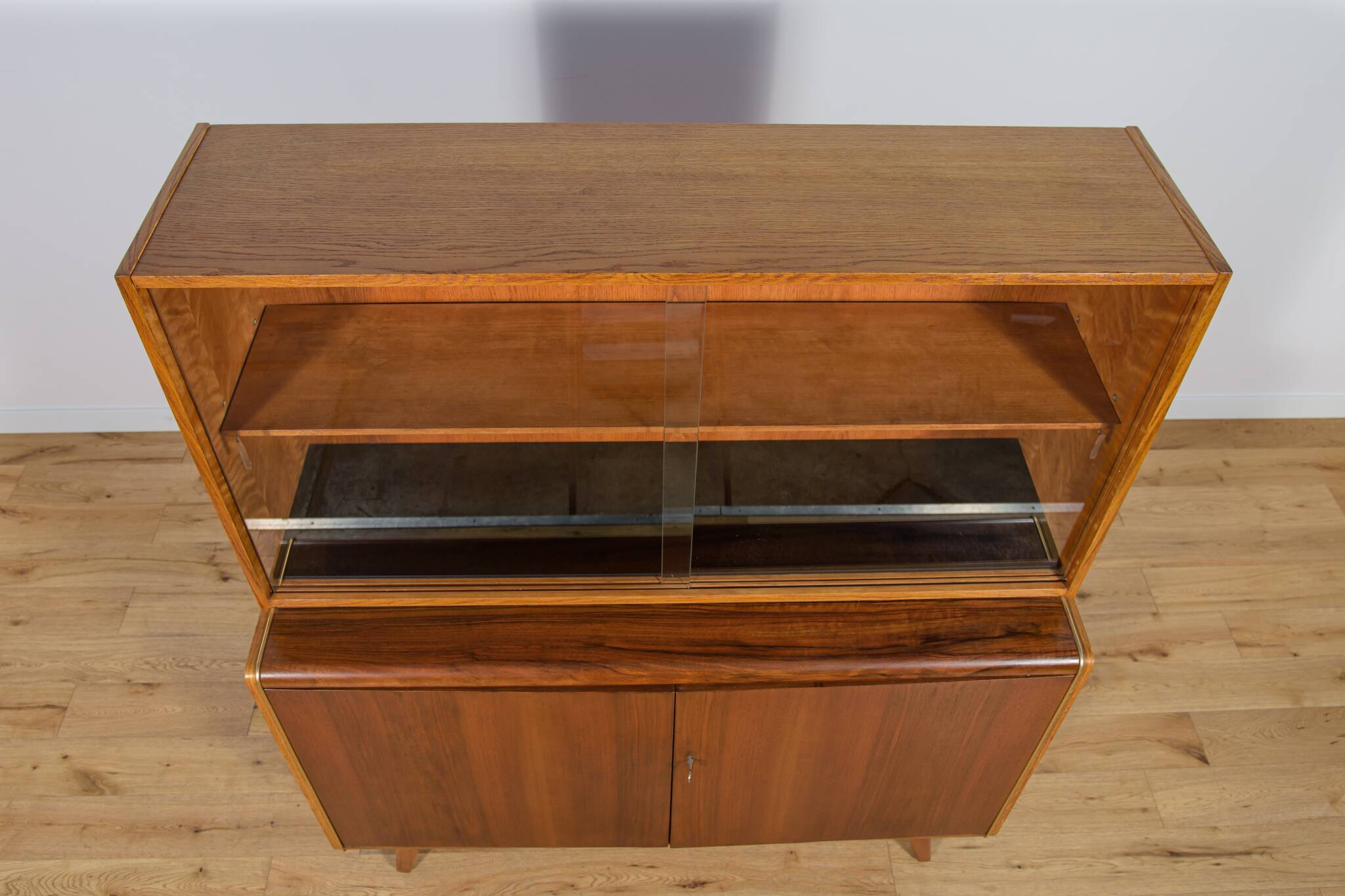 Cabinet with Bookcase by Hubert Nepozitek & Bohumil Landsman for Jitona, 1960s