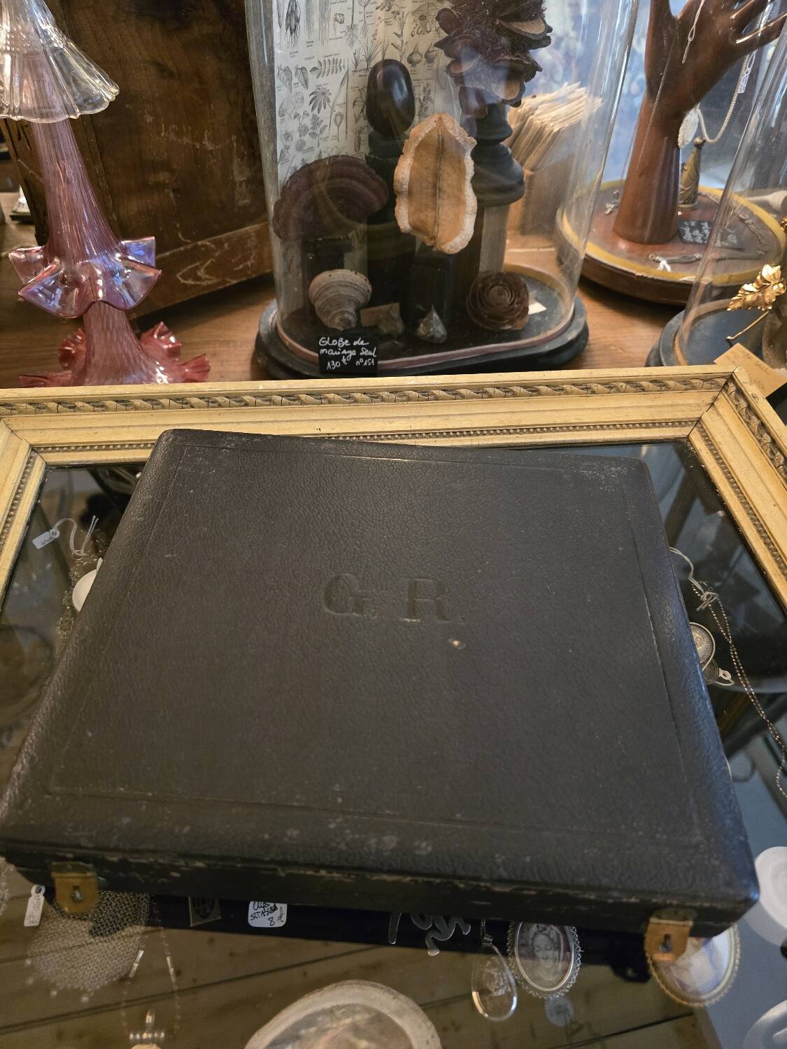 Art Nouveau knife box