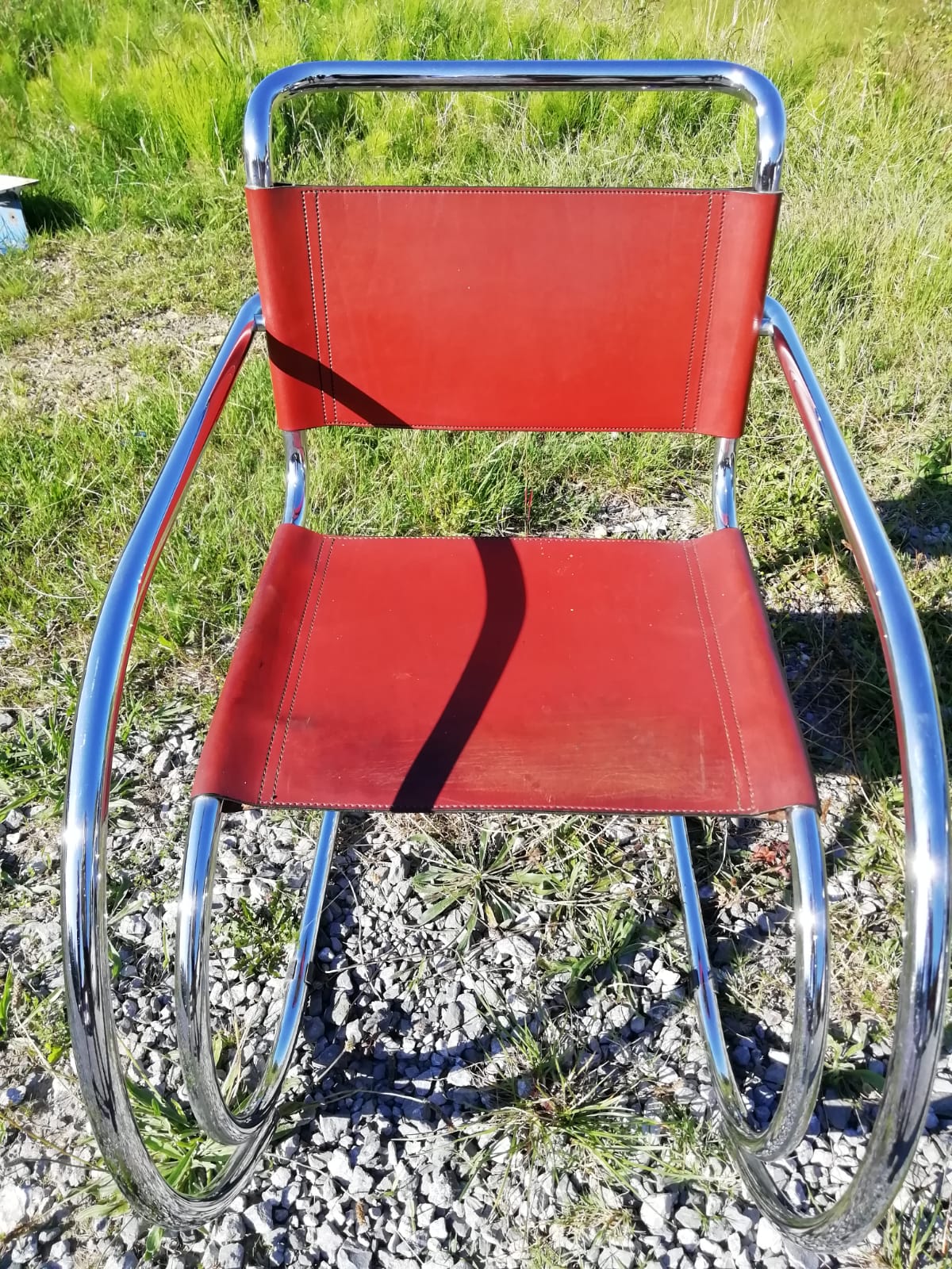Armchair MR20 by Ludwig Mies Van Der Rohe