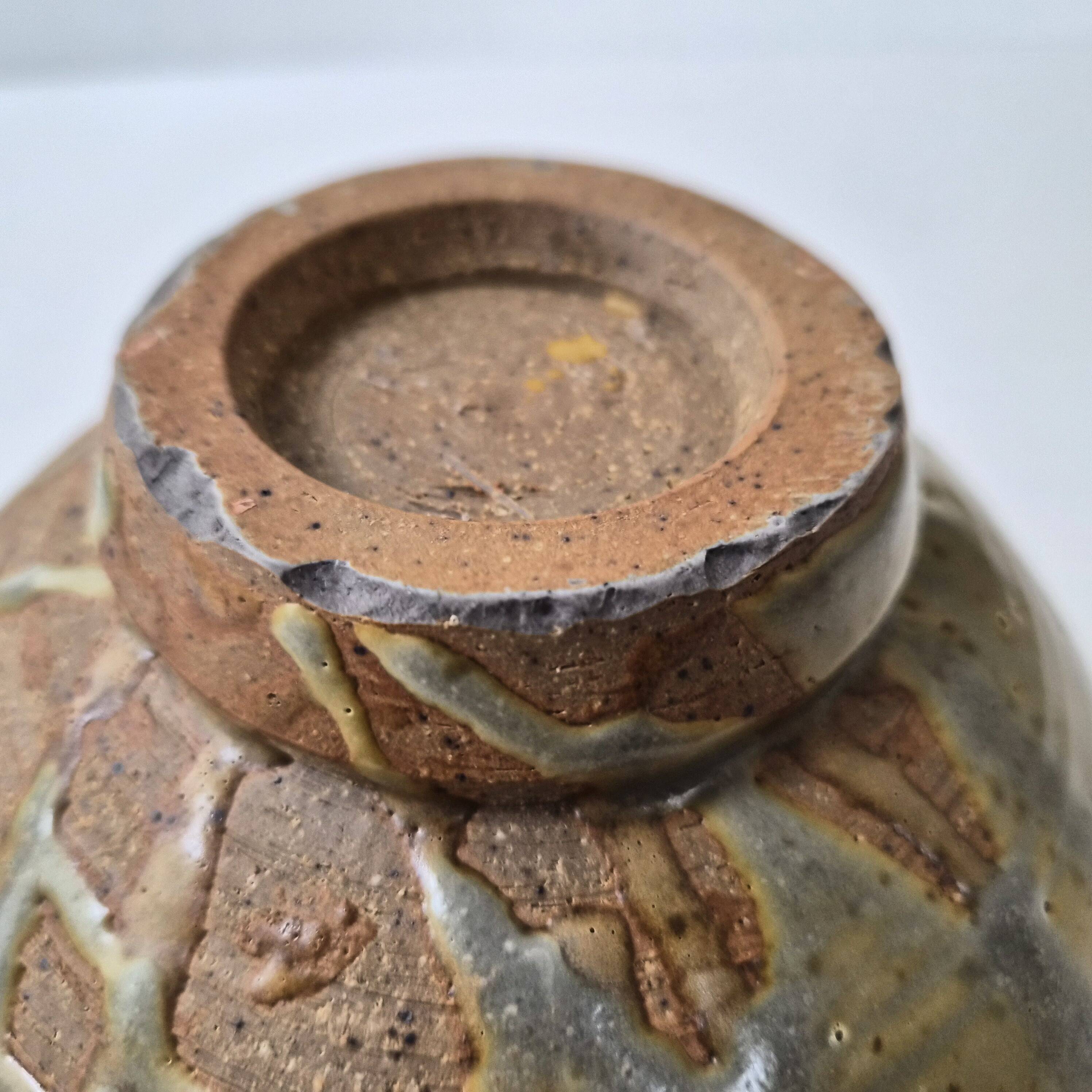 1940s vintage stoneware vase