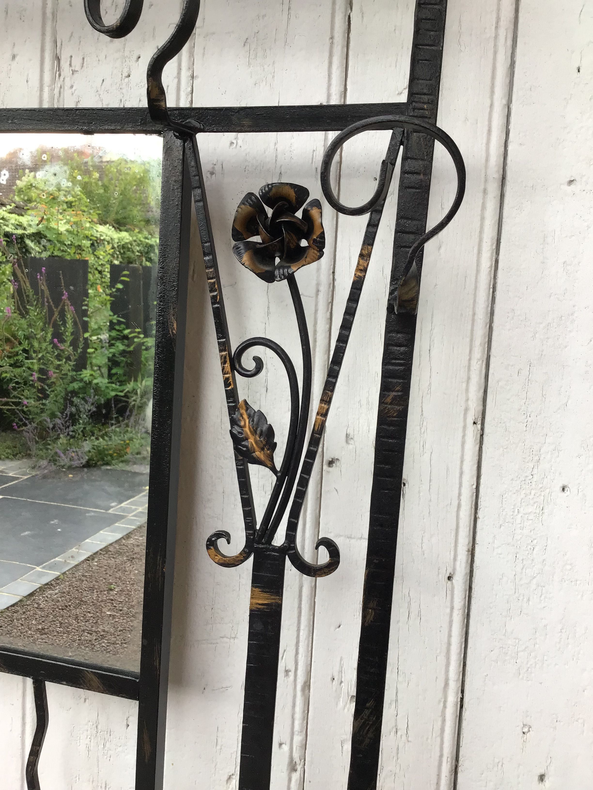 Art Nouveau coat rack cloakroom