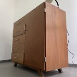 Vintage sideboard with compass legs