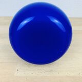 Scandinavian cobalt blue glass vase 40 cm