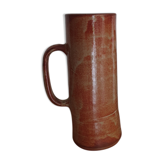 Stoneware decanter/vase