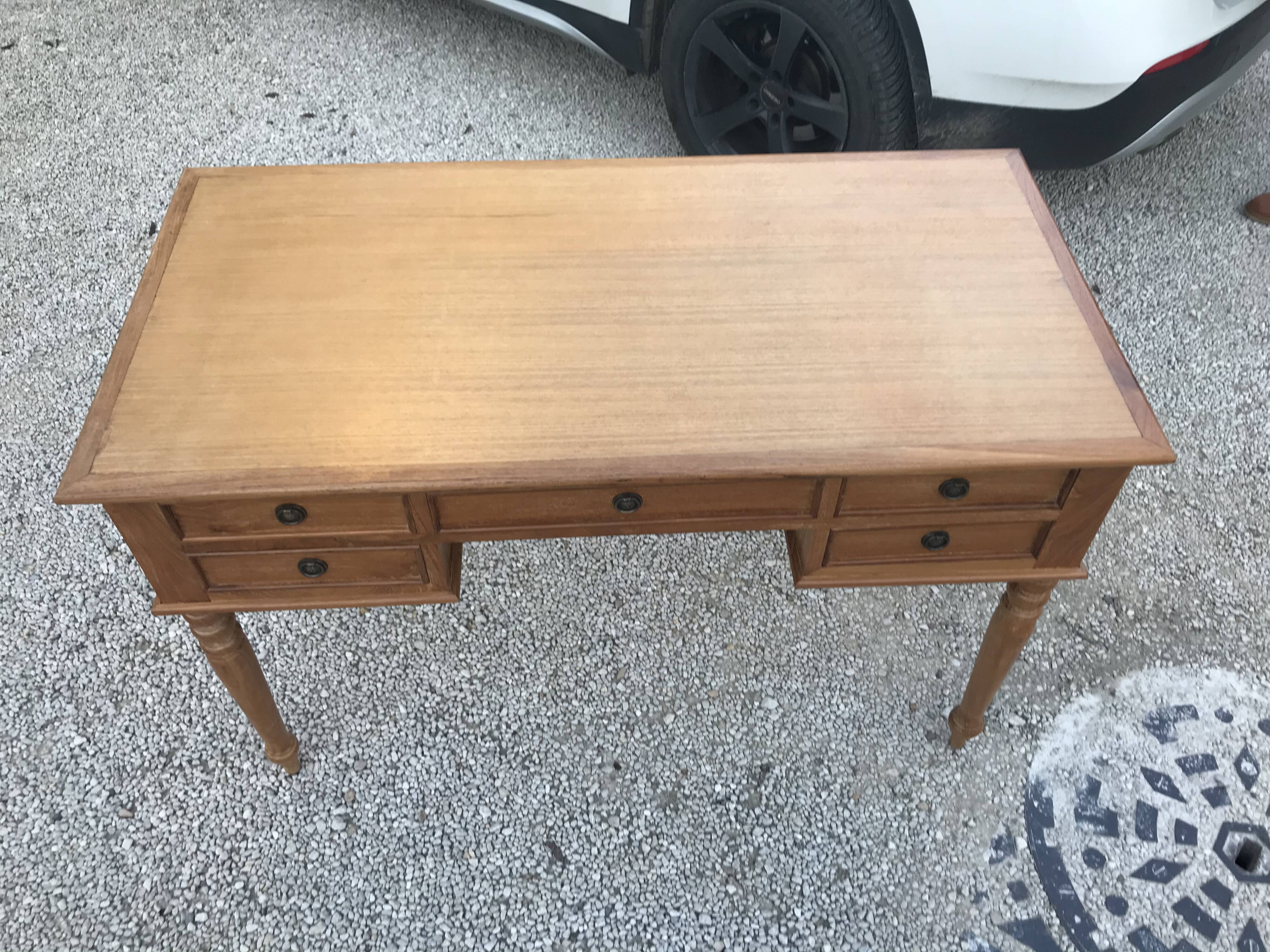 Louis XVI style flat desk