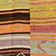 10x11 Yellow & Brown Ethnic Vintage Kilim Rug, 326x350Cm