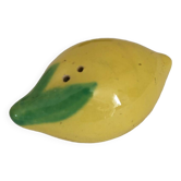 Salière en barbotine en forme de citron