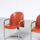 Two leather chairs Tobia Scarpa Design Dialogo Modernist, 1970